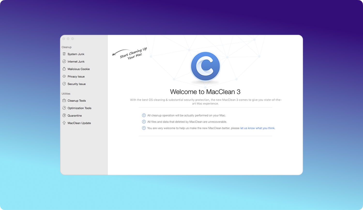 Aktenvernichter auf dem Mac – MacClean 3