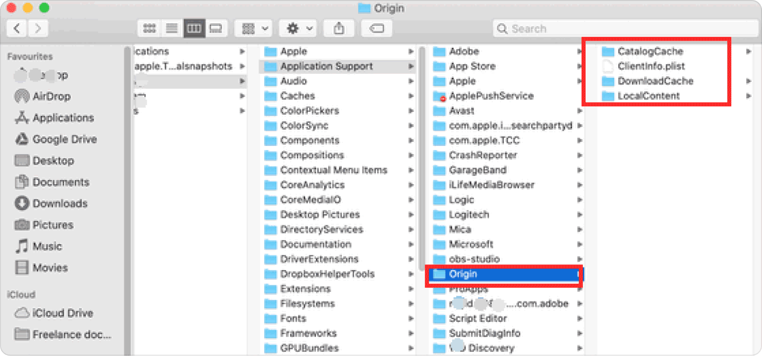 Clearing Origin Cache through Mac