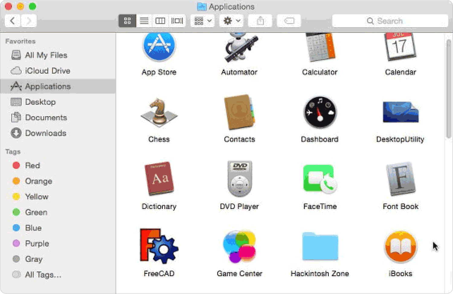 Mac のゴミ箱から Mac 上の FreeCAD を手動でアンインストールする