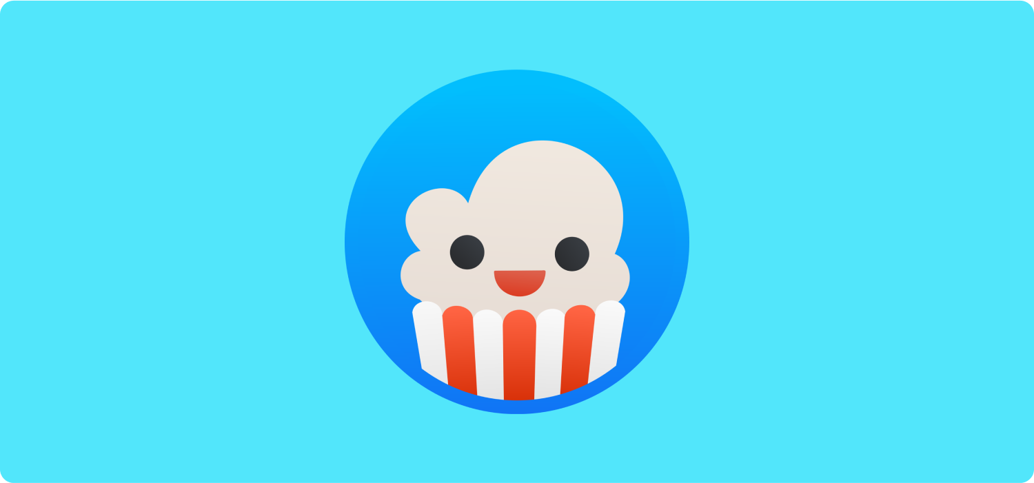 Logo dell'app Popcorn Time