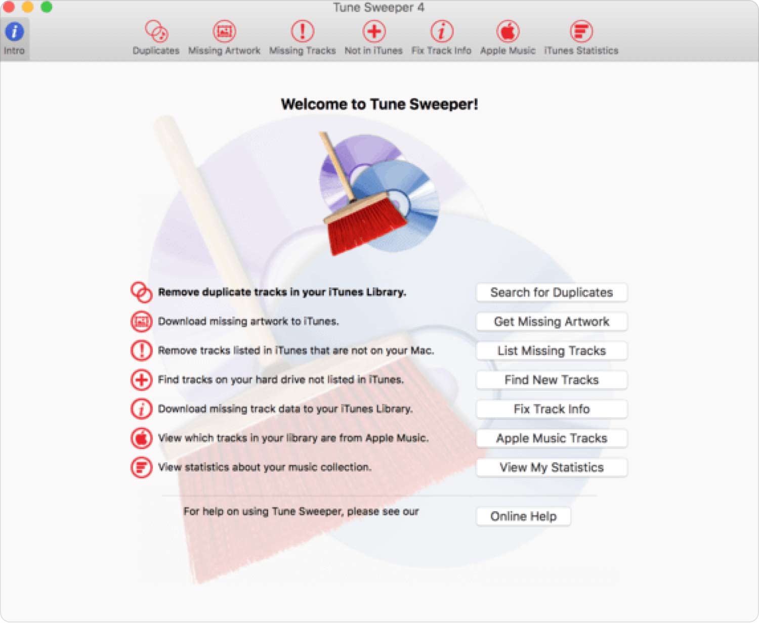 Vanligaste iTunes Cleanup Software - Tune Sweeper